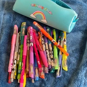 Variety of paper mate and scented marker